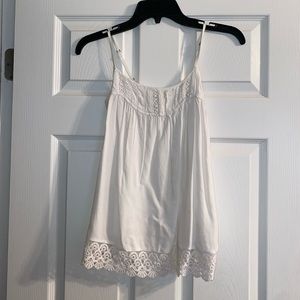 White tank top